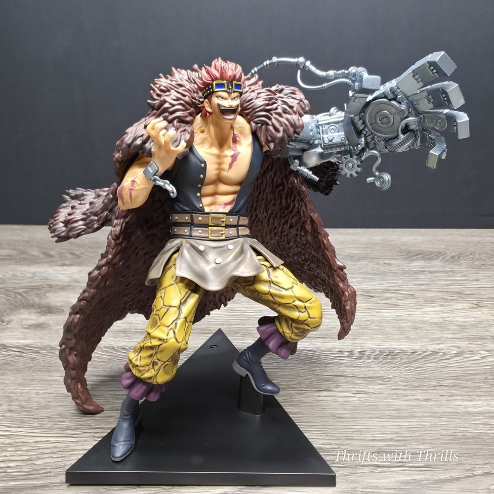 One Piece Anime - "Eustass Kid" 7.5" Statue - Bandai‎ Spirits - With Stand